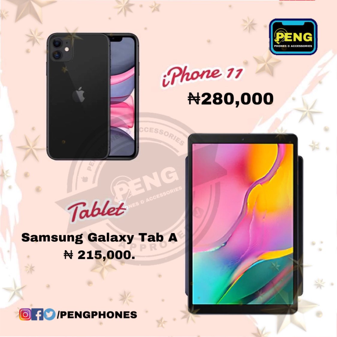 PengPhones's tweet photo. 2023 MUST HAVE
Get ready this 2023 with our latest gadgets! Shop now at https://t.co/O87QMDU8qs
You can also visit us at any of our social media handles @PengPhones
#Pengphones https://t.co/VbPVABO2wa