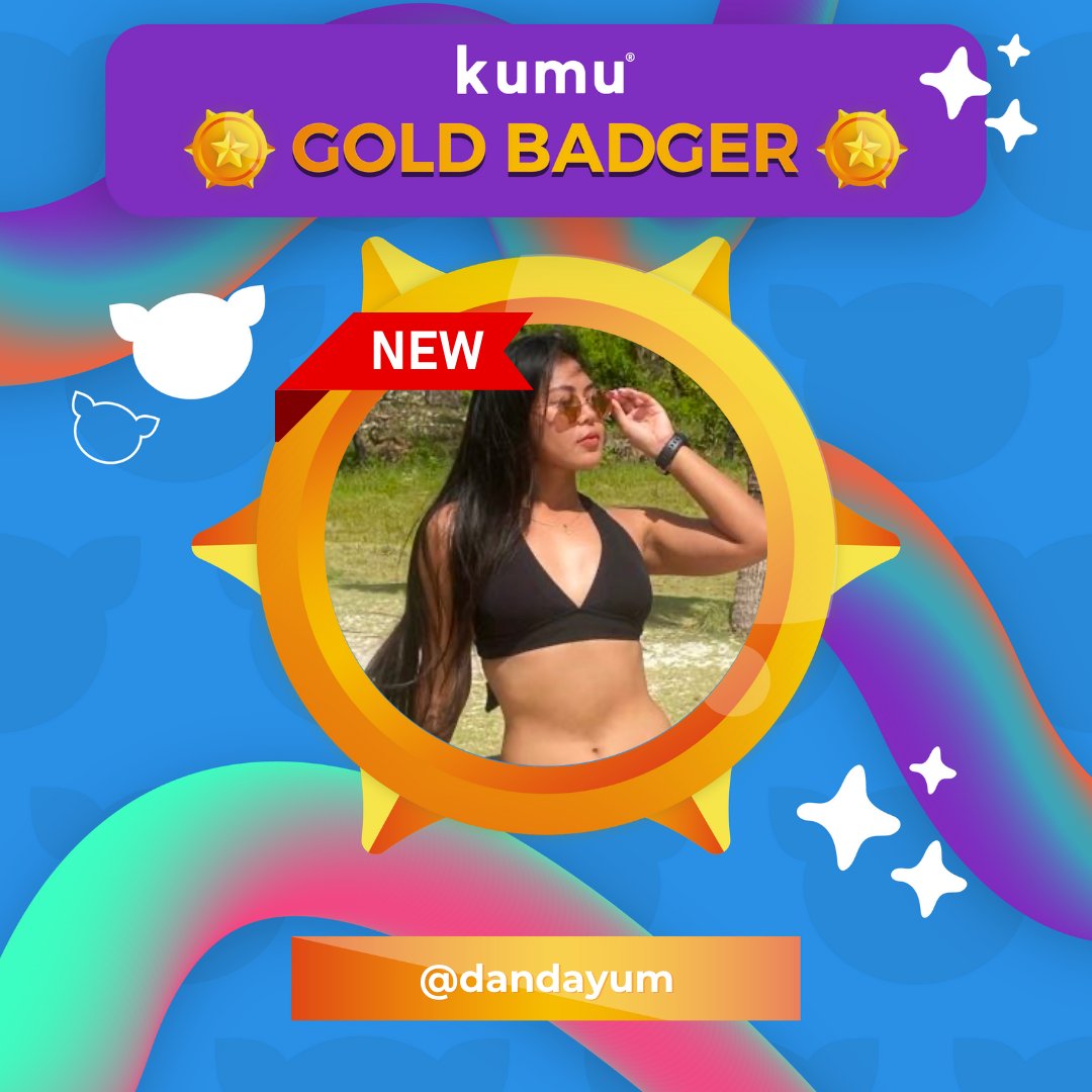 kumuPH's tweet photo. So happy to announce and flex our new kumu Gold Badgers! Talagang maganda ang pasok ng taon sa nakatanggap ng badge upgrade! Check out their streams, di ka magsisisi. 

So ano, #TaraKumu! Dandayum l @kaye_cal https://t.co/xqLOWP4ZJf
