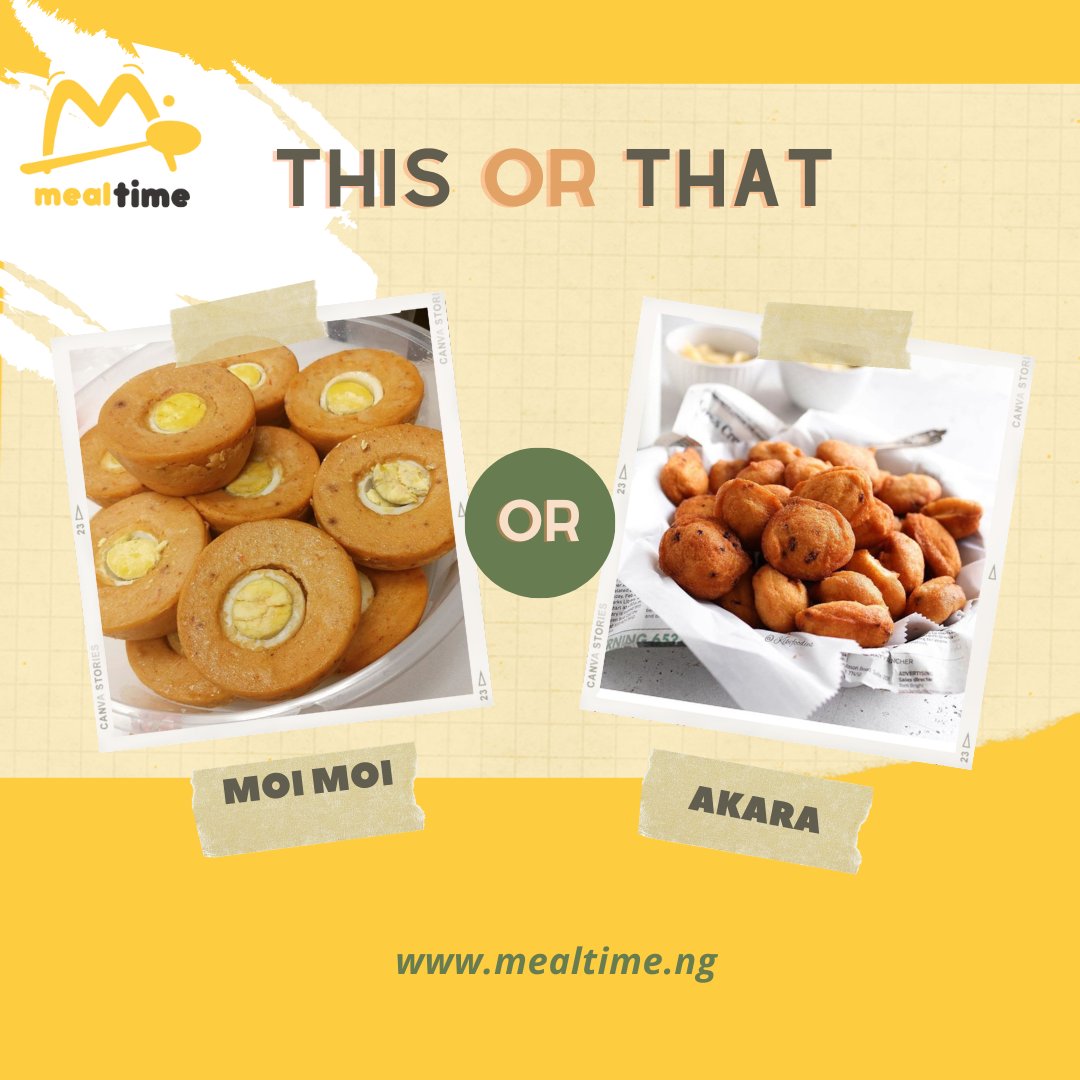 Goodmealtime's tweet photo. TGIF!! 😁
Who is winning this one? 
#tgif #funfriday #beans #abuja #foodordering #onlinefood #breakfast https://t.co/c28uDQUjzc