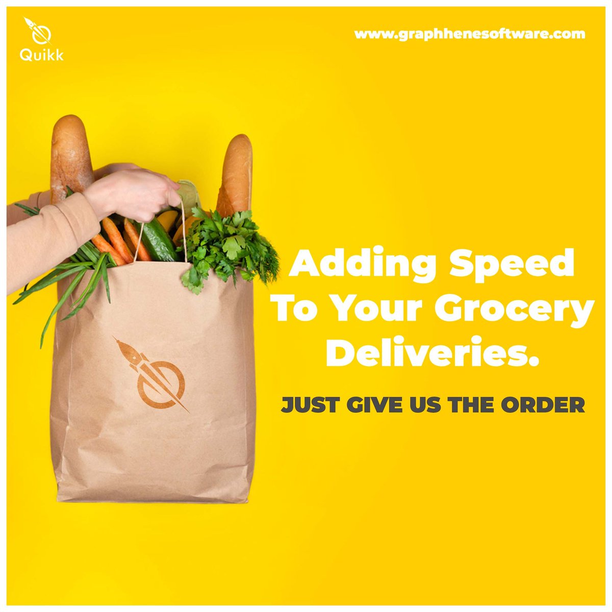 You're busy and don't have time to wait for your groceries to arrive. That's why you need Quikk for speed delivery

Download our app from the play store

Install the app now.
lnkd.in/fEdtpCq...

#doorstepdelivery #localfood #foodonline #instantfood #orderonline