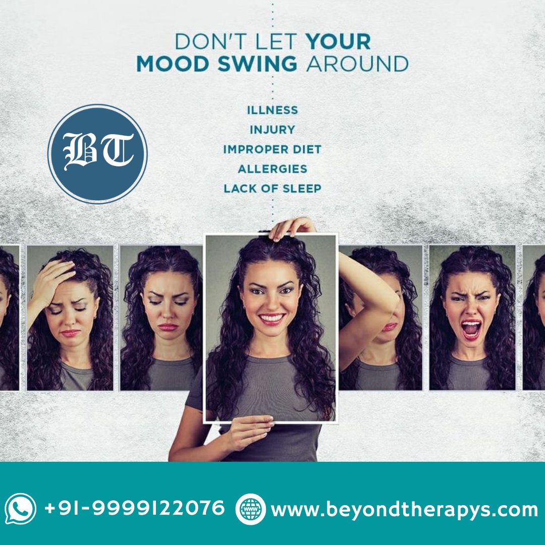 BeyondTherapy7's tweet photo. Mood swings happen to the best of us. For moody people, mood swings can occur easily and often. But what are mood swings?
Visit our website: https://t.co/YVF8qasriD
WhatsApp: +91-99991 22076
Email: info@beyondtherapys.com

#beyondtherapys #moodswing #moodswingcounselling #stress https://t.co/TtM9ZKdOJz