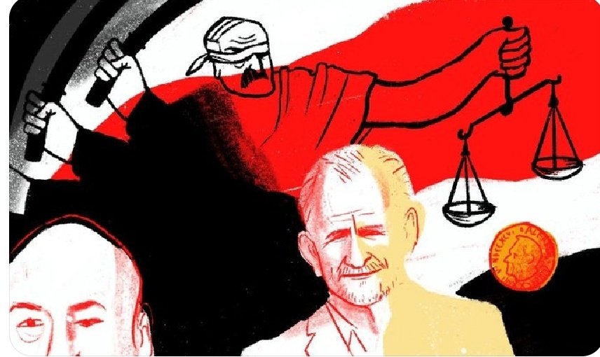 Yesterday Lukashenka's regime organised a show trial over Nobel Prize winner Ales #Bialiatski. Even behind the bars with handcuffs on, Ales remains a free person. His dignity and unbroken spirit are inspiration for many and the biggest threat for the dictator in #Belarus.