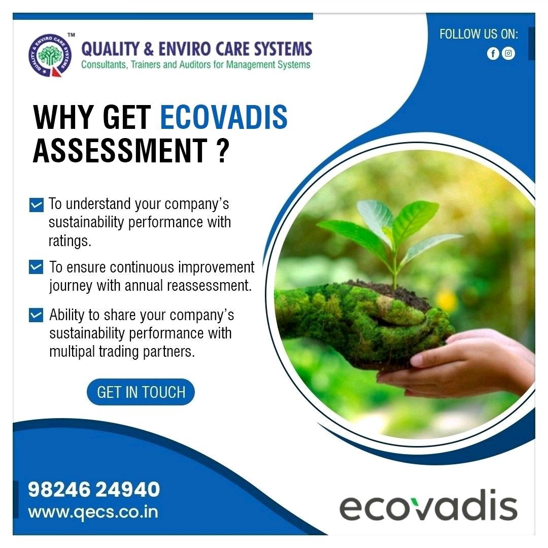 qecsiso's tweet image. EcoVadis Provides Integrated Solutions For Supply Chain Sustainability Issues. Please do connect for consultation.
🌐 : qecs.co.in

#ISMS #informationsecurity #riskmanagementframework #kalakardesign #agcreative #kalakarstudio #isocertification