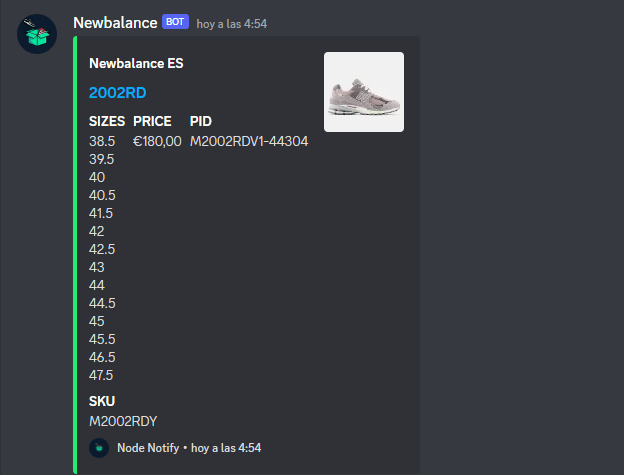 NodeNotify's tweet photo. Groupbuy nocturno me comentan, para los miembros de NodeNotify 👟🤠

➡️ ¿Quieres una prueba gratis de NodeNotify? RT y Like❤️ https://t.co/5a7E6pluoF