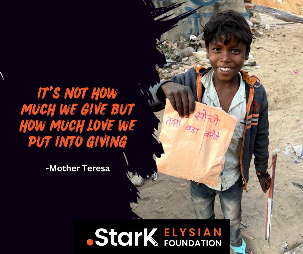 dotstarktech's tweet photo. ☺"It's Not How Much We Give but How Much Love We Put Giving"😊

Last Weekend✌ DotStark Elysian Foundation Team✌ was busy accomplishing our New Year Goal🎯!!!

#charity #smile #newyear #newyear2023 #NGO 
#dotstark #starkmates #Starkvibes #DotStark #Kentico #companyculture #CSR https://t.co/i467hiTege