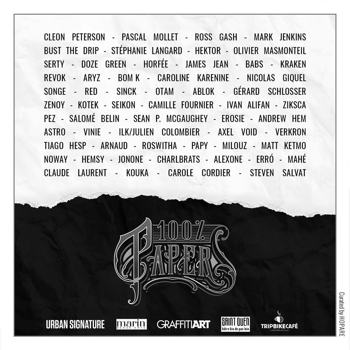 MattKetmo's tweet image. La semaine prochaine marque un tournant pour moi : j&apos;ai l&apos;honneur de participer à l&apos;expo &quot;100% Papier&quot; organisée par l&apos;artiste Hopare dans laquelle je dévoilerai une nouvelle œuvre dont voici un &quot;morceau&quot; :)

(je serai sur place le jeudi 12 à 18h)
#art #exhibition #ballpoint