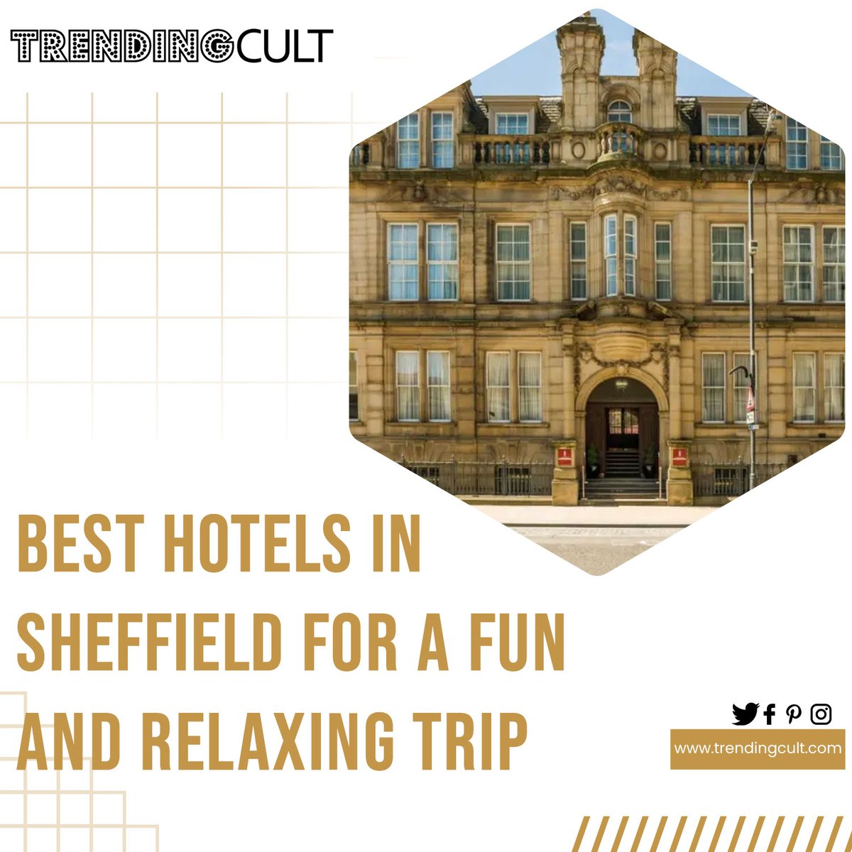 TcultTrending's tweet photo. "Best Hotels in Sheffield For A Fun And Relaxing Trip"
READ MORE : https://t.co/IFtKlQ9Qqa
KNOW MORE : https://t.co/n9FhpJDMzP
#trendingcult #besthotel #hotel #relax #relaxtrip #Sheffield https://t.co/dA8RpwMI64
