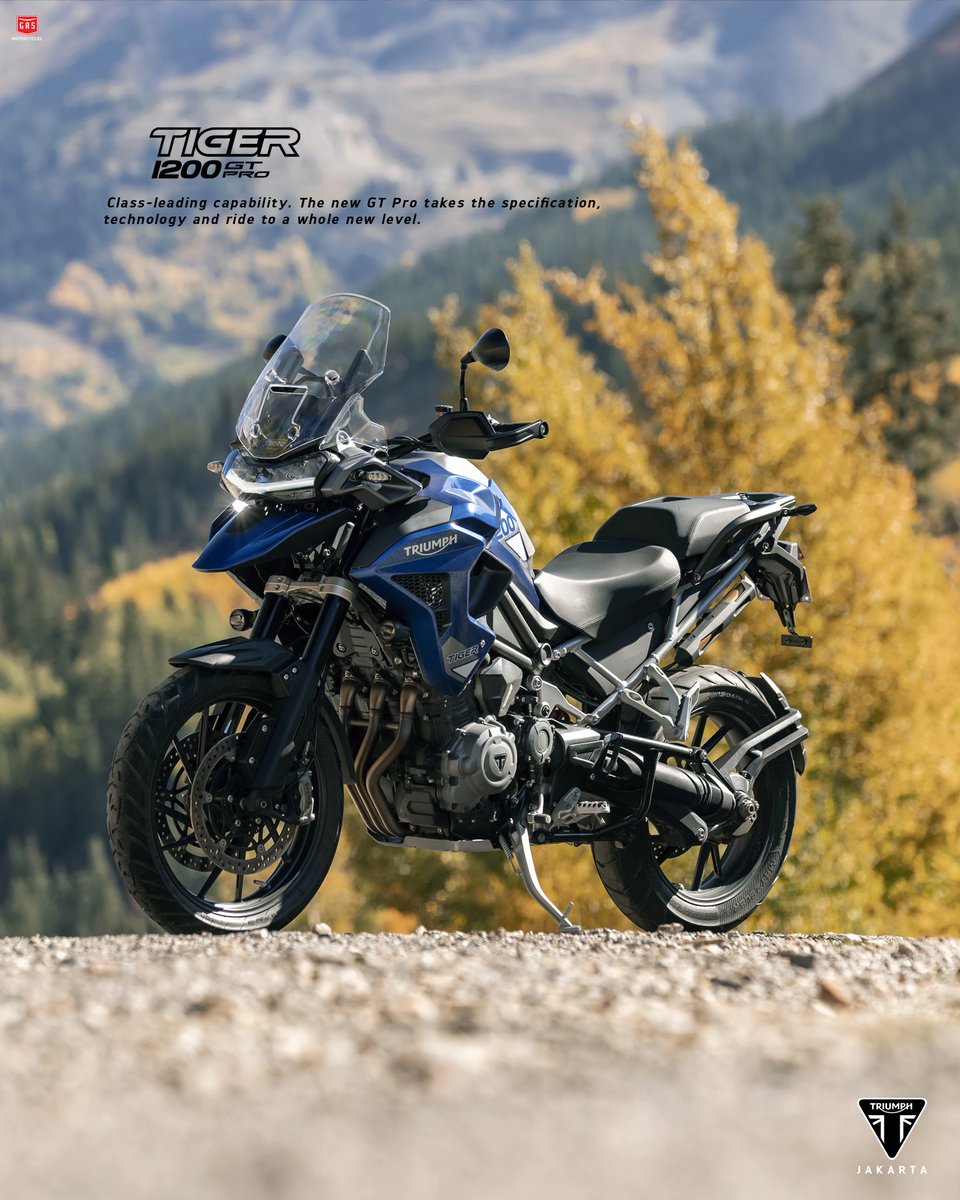 TriumphJakarta's tweet photo. The all-new Tiger 1200 line-up represents a transformation in weight, performance and capability, all focused on delivering every advantage a rider is looking for in their adventure motorcycle.

Contact us for details. https://t.co/g1dSCp4VDx