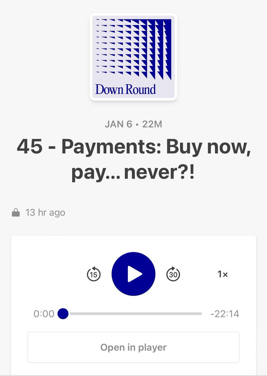 Down Round tweet media