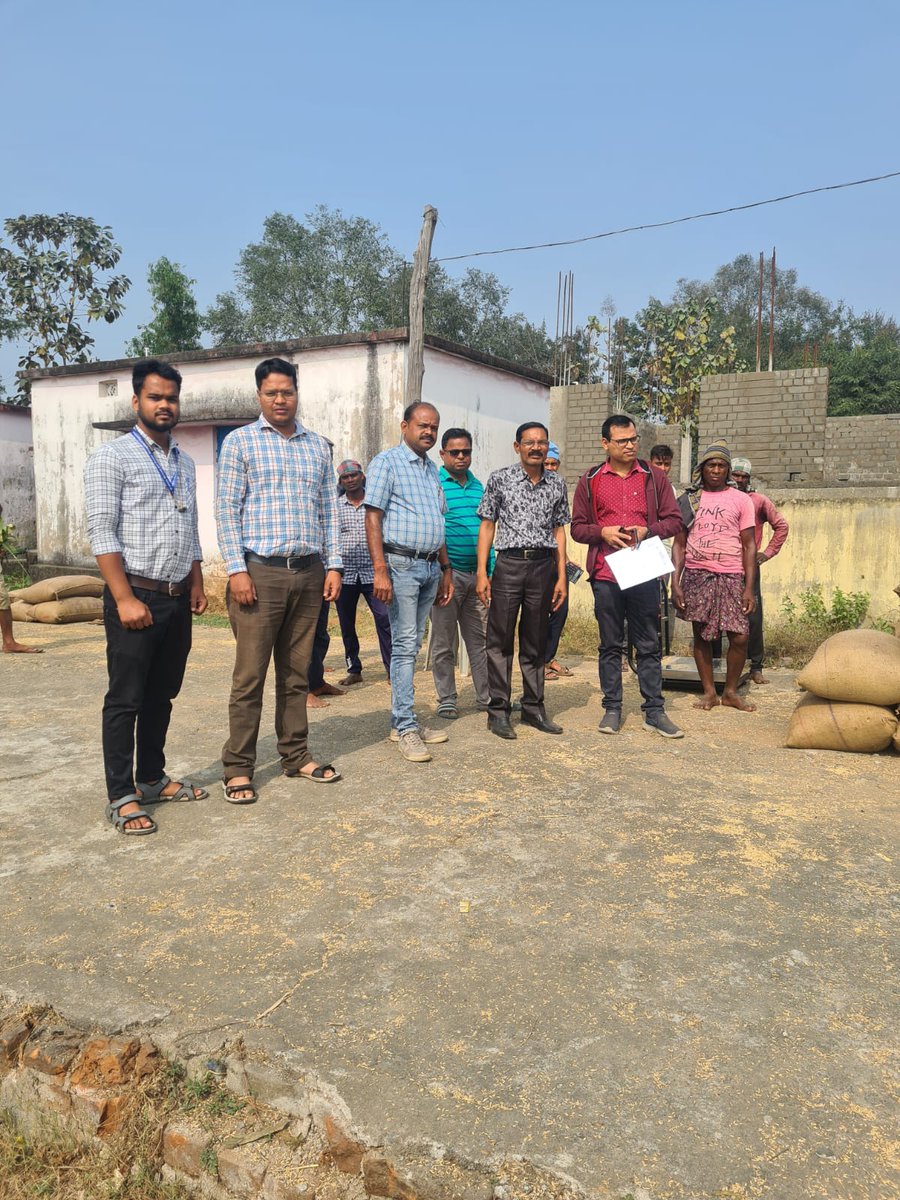 Visited Bentapur PACS Paddy procurement is going on smoothly.