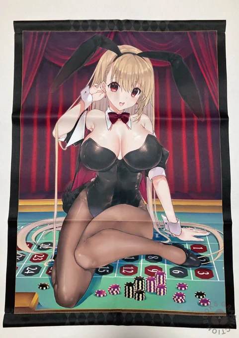 【1/10〆切】『くろバニーCLUB』受注生産グッズタペ校正紹介⑥だにまる()垂狼()高苗京鈴()(敬称略)になります※輸送等の都合上でシワ等ありますが実際の商品にはございません購入リンクは特設ページにて 