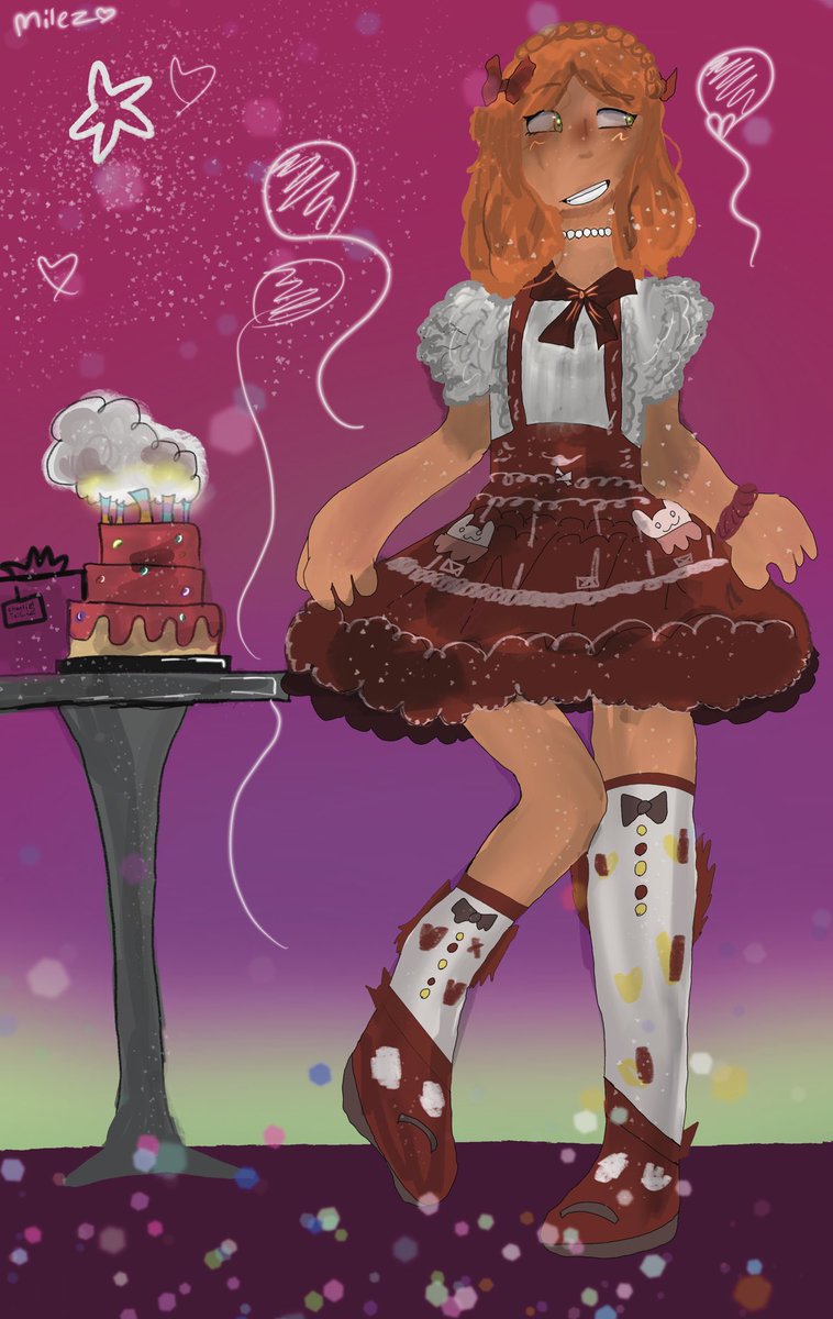 honorarywaffle's tweet photo. TOOK ABOUT 20 BREAKDOWNS AND URGES TO GIVE UP BUT I FINISHED IT HEHE >:D #b2s1 #backtosquareone #b2s1fanart #back2square1 #elizabethafton #fnaf #fivenightsatfreddys #givegiftsgivelife #fnaff https://t.co/TCxjAHDuON