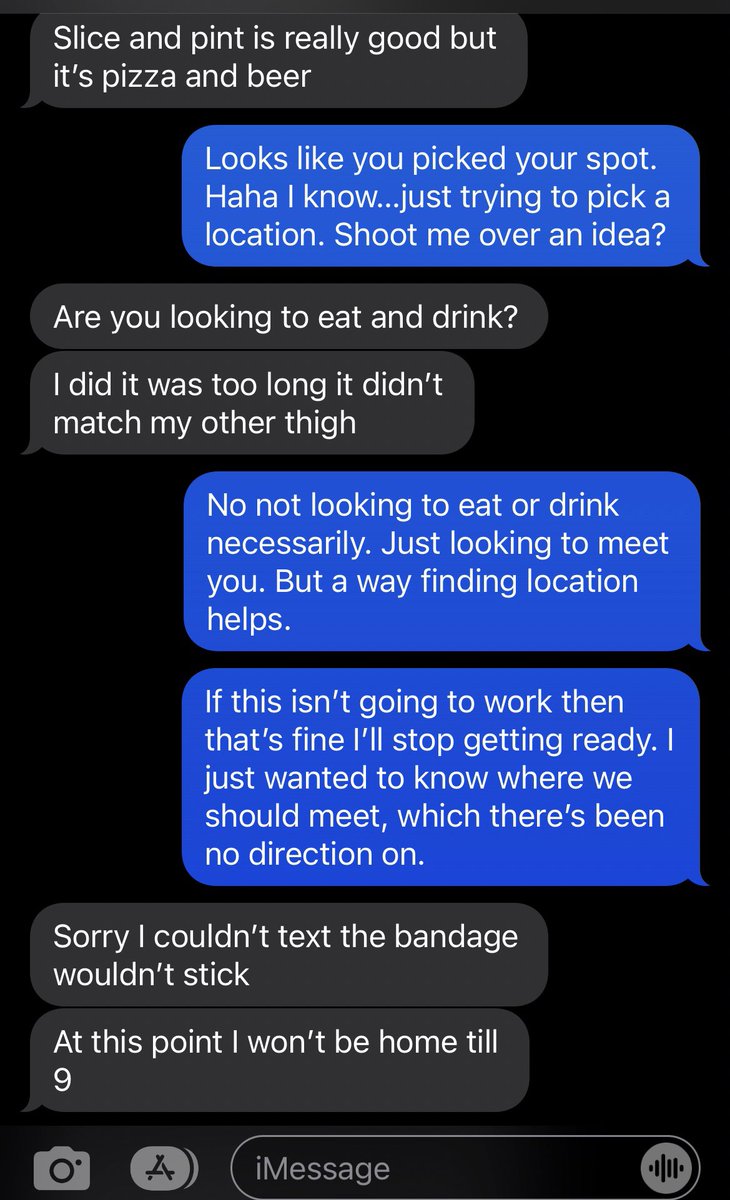 lawondering101's tweet image. Poor #DimitriVoulelikas has an honesty prob. Makes an 8pm date, despite getting a tattoo earlier in the day, but says no prob. No spot offered to meet at. Follow up @ 7pm, sends a vid he took over 2hrs ago playing it off like he was still there. #bumbledating #datingflake