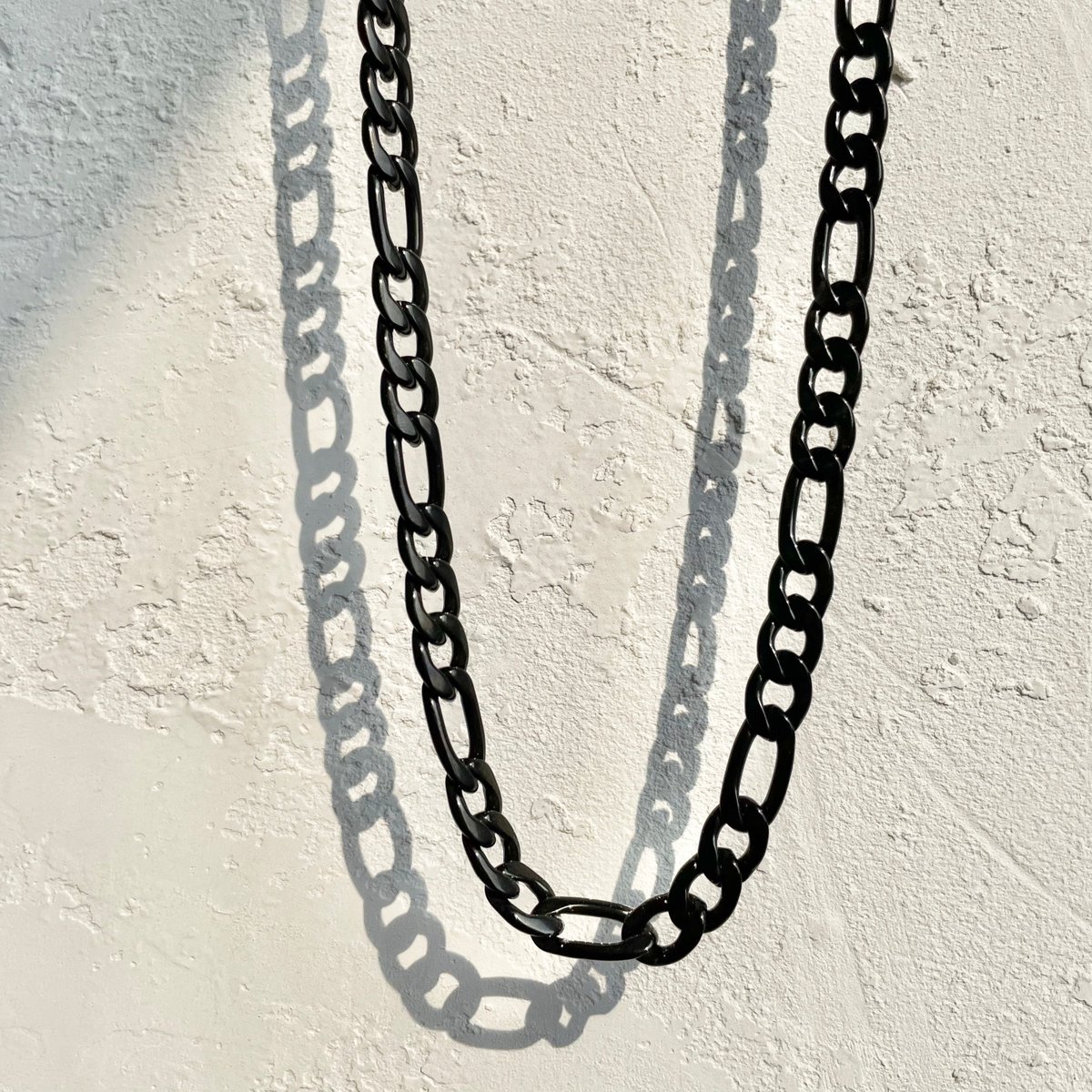 Black Gold Figaro Chain bit.ly/3X8BWMd #cubanchain #figarochain #necklace #blackgold #womensjewelry #fashion #necklaceoftheday #jewelrylover #jewelryaddict #accessories