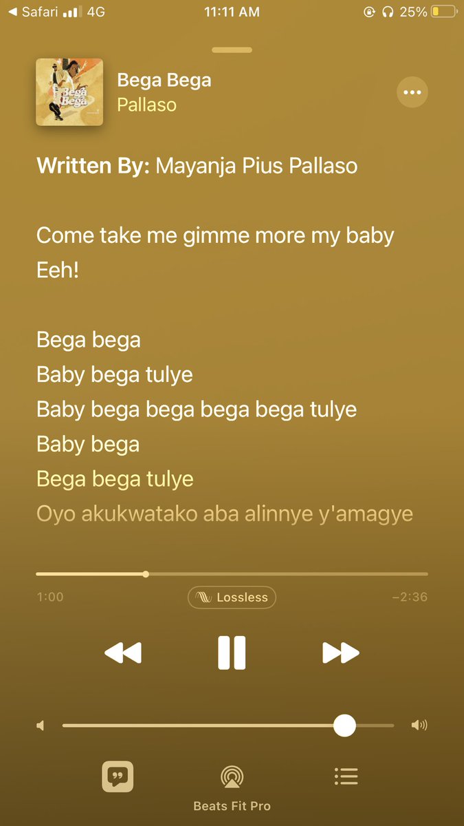 BrynWilliamsII's tweet photo. I’ve always known @McPallaso as a musical maestro but he outdid himself on #Bega. I can’t get enough of everything about it; lyrical depth; the beats, the voice, the production. Hats off sir https://t.co/R9L2zoAPZ7