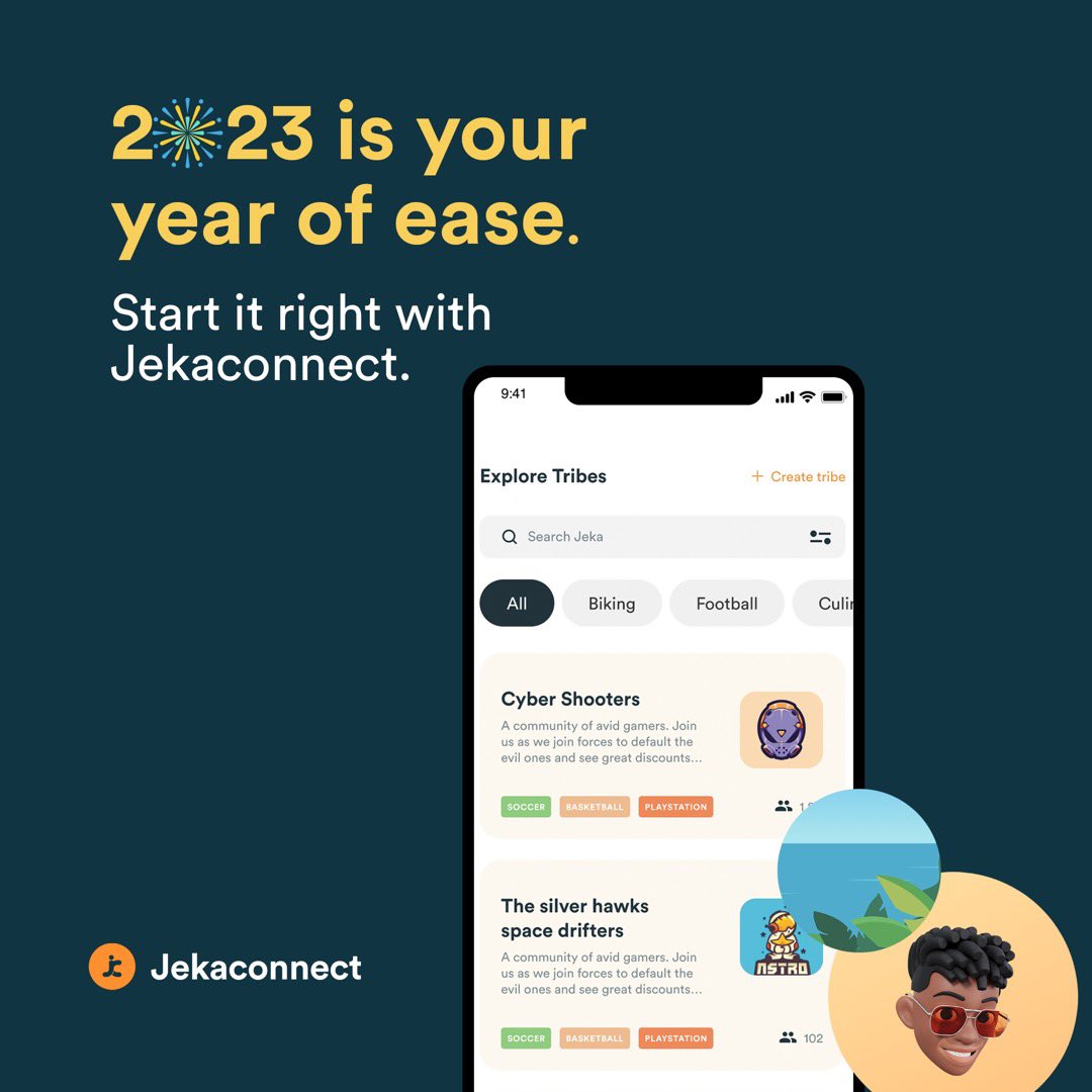 JekaConnect's tweet image. Welcome to the first Friday of the year!
Turn up with ease by reserving a sweet deal on Jekaconnect. 
Download now at jekaconnect.io.