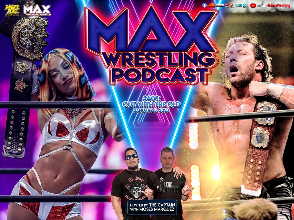 MaxWrestlingUK's tweet photo. NEW EPISODE!
With a new look, we react to #WK17, #MercedesMone's debut, title wins for #KennyOmega and #DarbyAllin and more!
YouTube: https://t.co/WyLjK4rSN0
Soundcloud: https://t.co/kmKEqsgoQa https://t.co/lowrk1qz7i