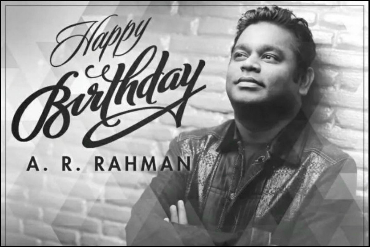 Thank you <a href="/arrahman/">A.R.Rahman</a>  sir for giving us the music that helps us cope up with everyday life. 
May god bless you with abundance of happiness and good health. 
#HappyBirthdayARRahman #LoveARRMusic