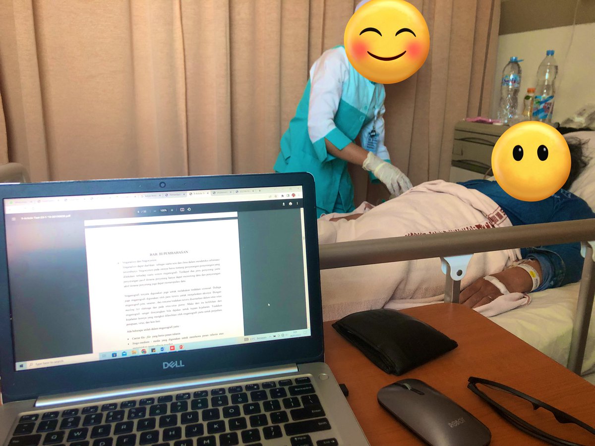 Minggu depan UAS
Kerjaan lagi genting
Nunggu yang dirawat
Besok presentasi ke Bogor

Mudah2an ga ada lagi yang urgent2
Cmon u can do it Danz
😬😬😬😬