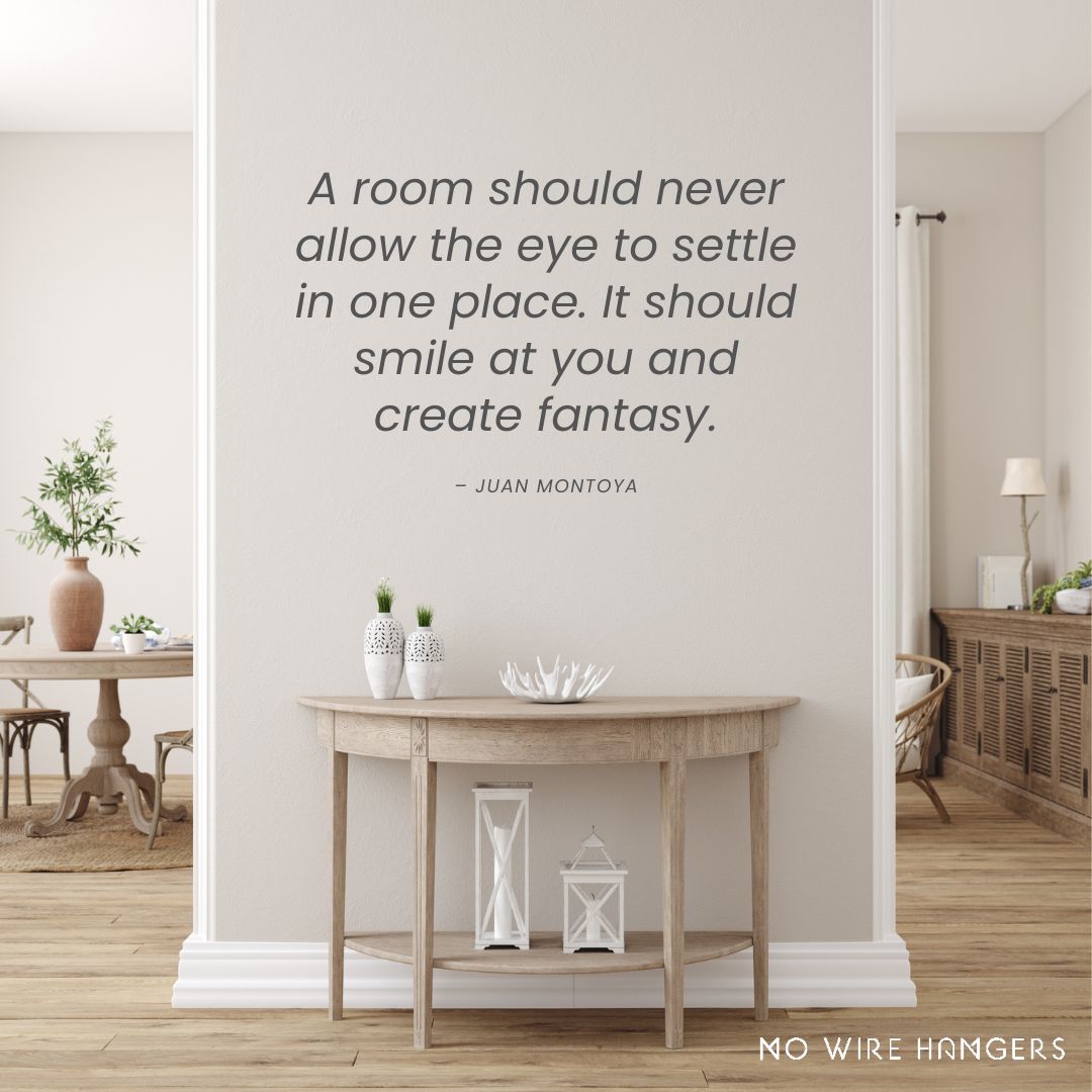 A room should never allow the eye to settle in one place. It should smile at you and create fantasy.
 #interiorgoals #dreaminteriors