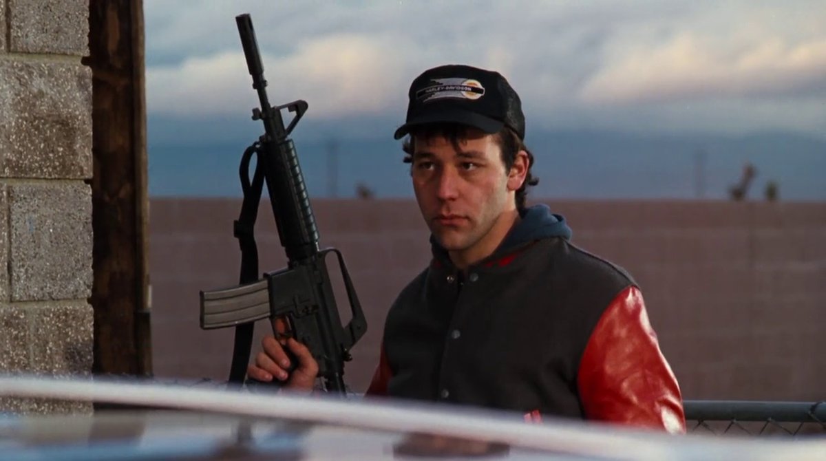 CarlGaso's tweet photo. The Sam Raimi cameo in Spies Like Us is a glorious aesthetic. https://t.co/Ptd0fozhXj