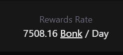 Now that $BONK kinda dumped, we decided to rise the rewards to 7,500 $BONK per NFT! For people with staked NFTs already, it will change automatically!
#NFT #NFTsales #BONK #bonkish