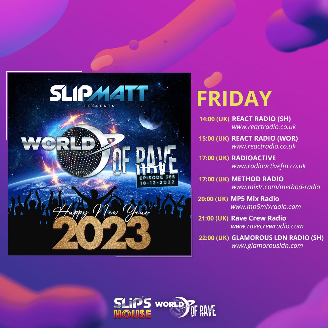 World Of Rave ® slipstore on Twitter "The ‘World of Rave & Slip's