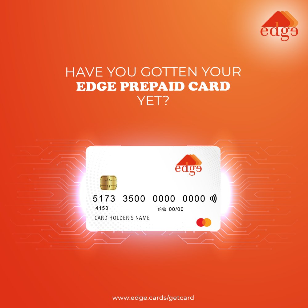 Prepaid Cards are LIFE!!! Manage your money by using your Edge Prepaid Card either as a savings tool, or a dedicated expenses card. Follow the #LinkInBio to apply for one and have it delivered straight to you - wherever you are - around the world. #PayWithEdge #SaveWithEdge