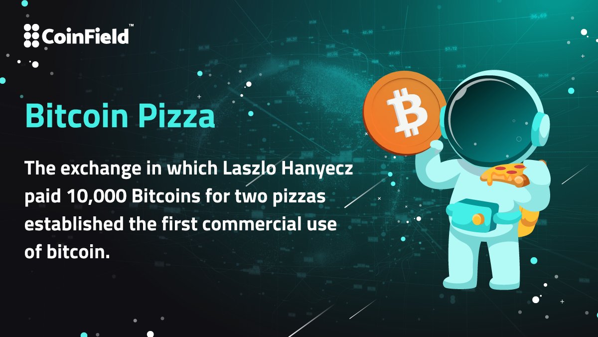 Today is not #Bitcoin Pizza Day, but let's look at how far the price has risen over time. In 2010, enthusiasts spent 10,000 Bitcoin on 2 large pizzas 🍕🍕 worth around $40. Those Bitcoin could be worth around $160 million, enough to buy a pizza restaurant chain.💵