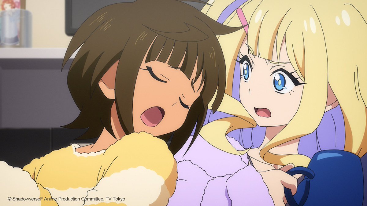 Cygames_EN's tweet photo. We love to see Ren and Tsubasa becoming such great pals! 🥰
What character would you like to be pals with? #ShadowverseF #CygamesAnimation https://t.co/IApUpMgpWD