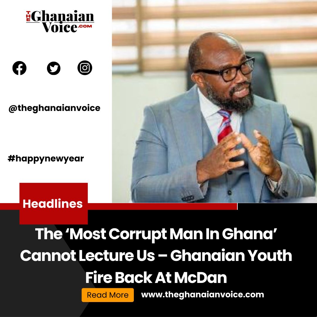Legions of Ghanaian youth on social media have fired back at businessman Daniel McKorley, popularly known as McDan, after he claimed majority of young people today are too lazy. 
#BlackStarLineFestival #MissUniverse #Stonebwoy #TradeMinister #AlanKyerematen #Chelsea #McDan