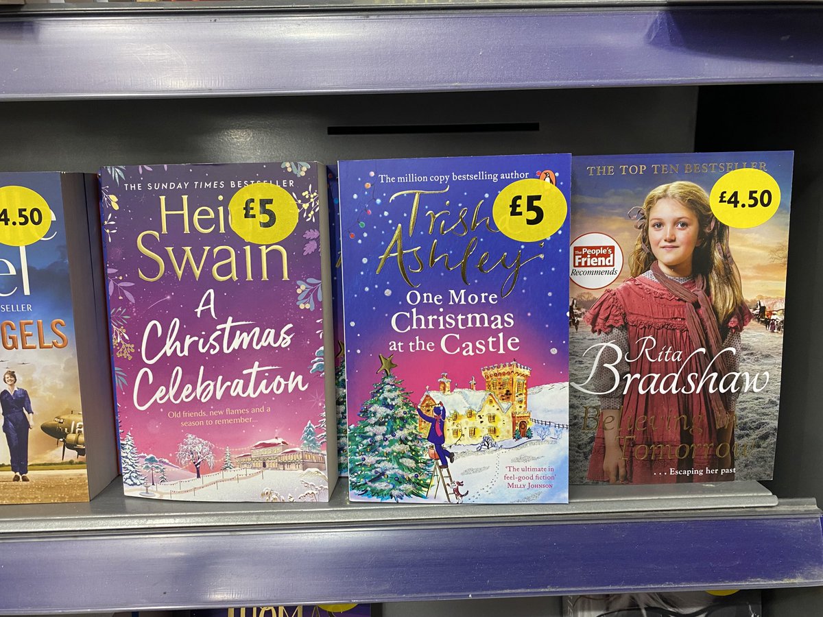 Spotted in Morrisons in Bangor, Wales, yesterday - still time to enjoy #Christmas cheer! ⁦@trishaashley⁩ ⁦@Heidi_Swain⁩ ❤️