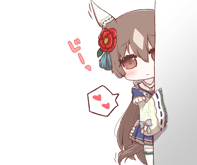 ダイヤちゃんが見てる#ウマ娘 #サトノダイヤモンド 
