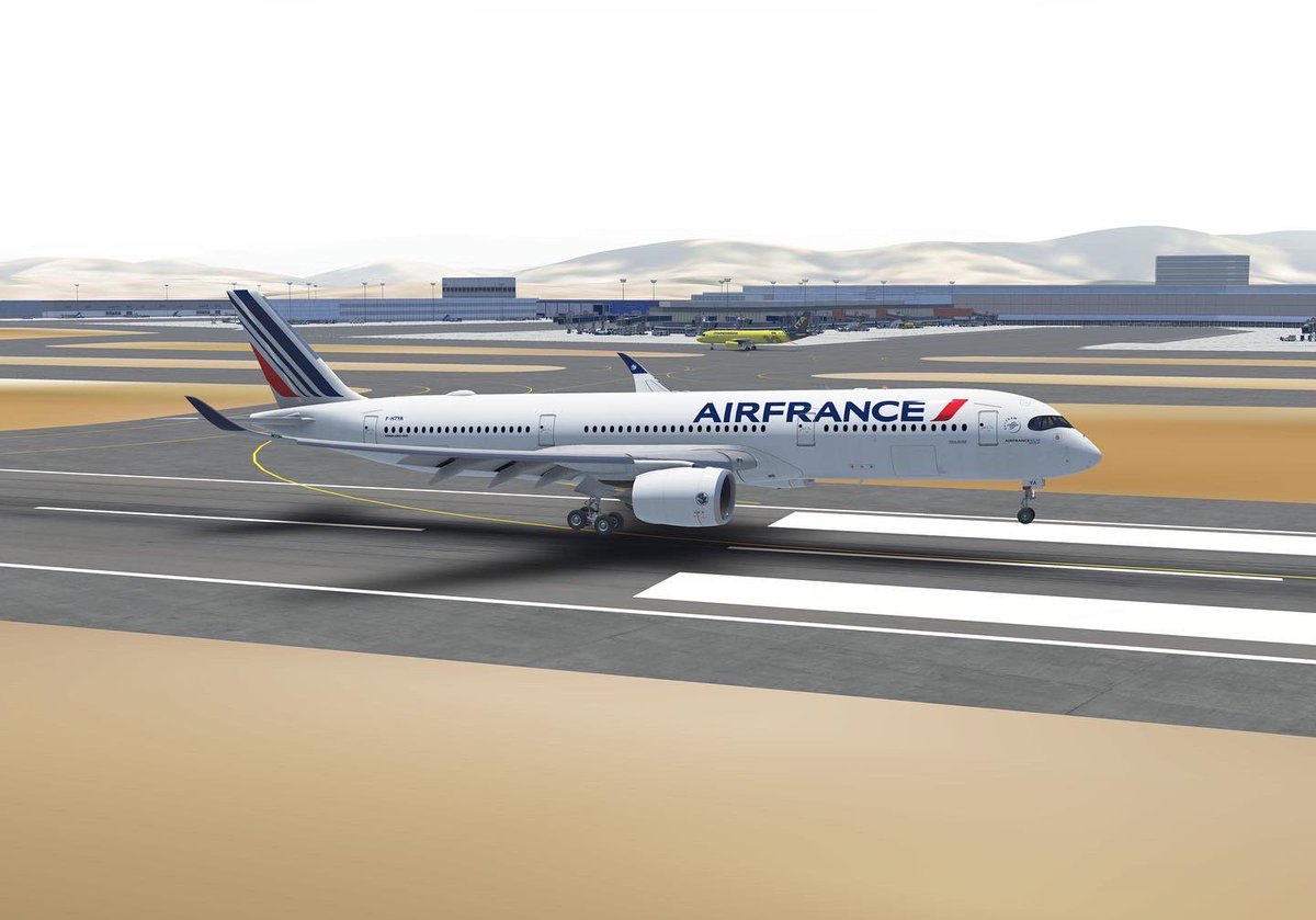 Karina_myVenus's tweet image. 📍São Paulo/Guarulhos International Airport, Brazil 
Aircraft: AirFrance A350-900 
#infiniteflight #infiniteflightshots #infiniteflightpro #airfrance #airbus #airbus350 @infiniteflight @airfrance