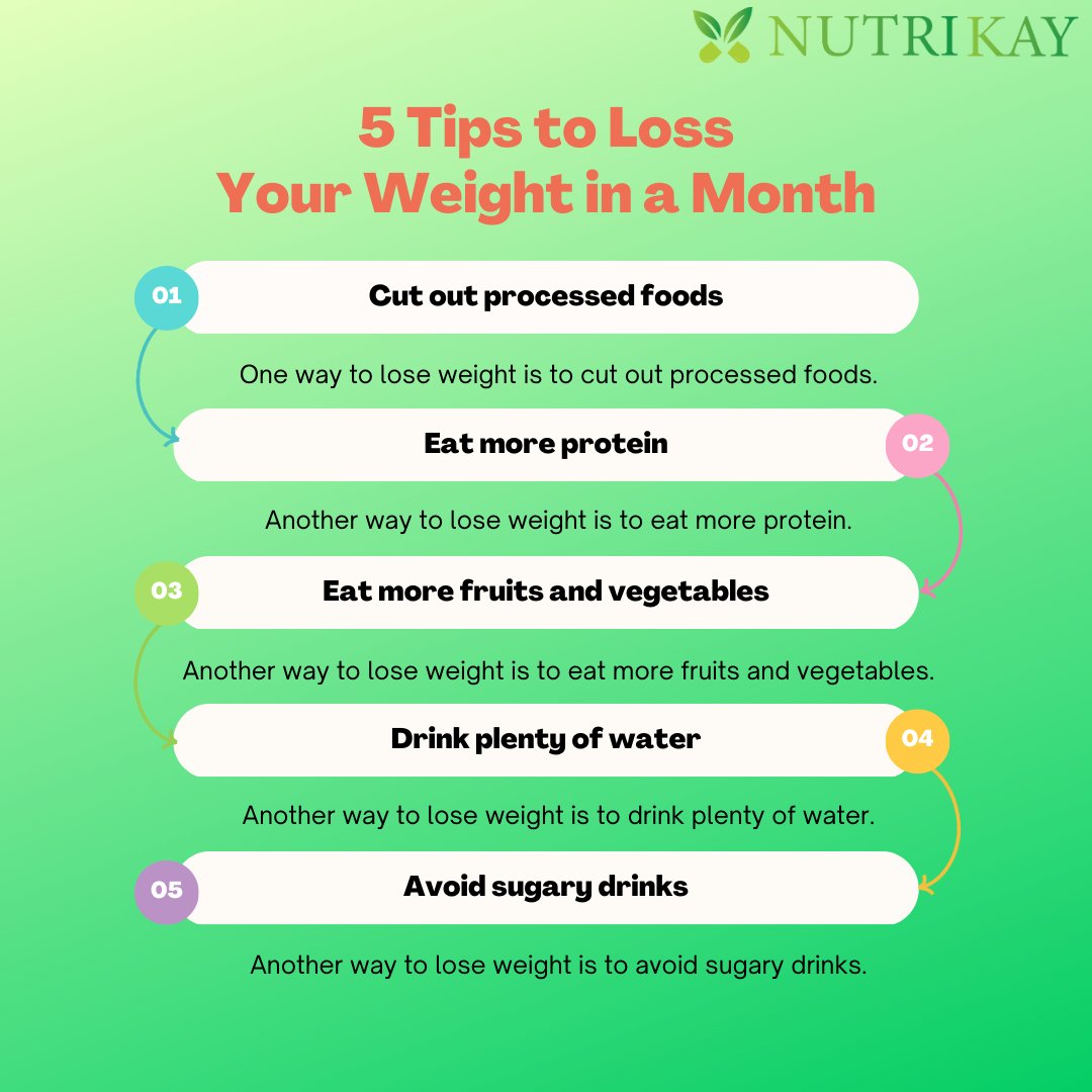 Nutrikay 5 tips to loss your weight in a month

#weightloss #fatloss #fitness #organic #nutrition #diet #dietplan #supplements #nutrikay #metabolismbooster #proteinpowderforweightloss #metabolismbooster #bellyfatburner #bestsupplementsforweightloss #fatburnerfoods #bestprotein