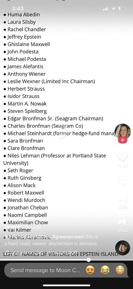 Reed1307's tweet photo. What name doesn’t surprise you? Naomi Campbell and Beyoncé didn’t at all ! #Ghislaine #EpsteinClientList #BillGates https://t.co/FDLkae9QDY