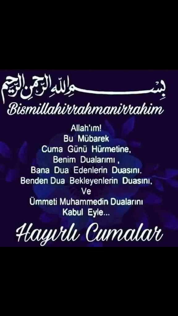 @61_Parpali @yaAllah_61_34 @BesteM38 @42likHayaller @PasaLanpasa @ttrknn2323 @akhalil_058 @Refrejj @Asimavii26 @karamboll @inthebookkk @YolcuYolnereye @bir_aknefer @serseri_meczup Hayırlı cumalar