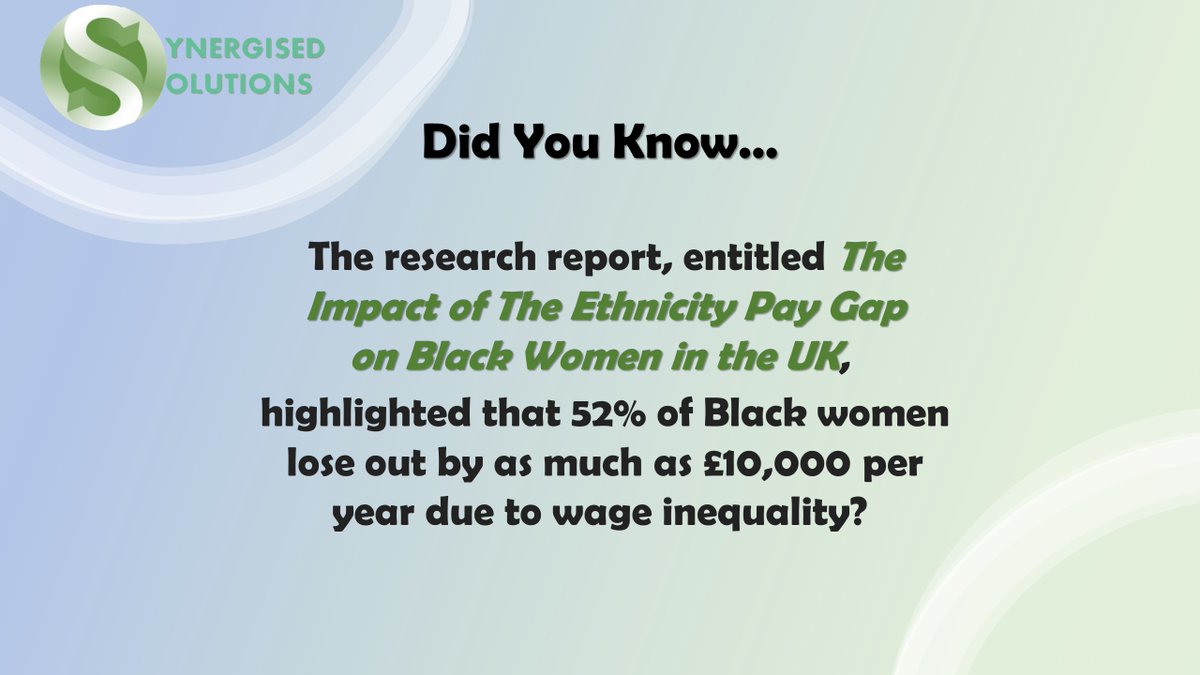 The evidence is clear, we need to do something about the Ethnicity Pay Gap.  We are proud to be supporters of the #EthnicityPayGap Campaign, why don't you pledge to become one.  ethnicitypaygapcampaign.com