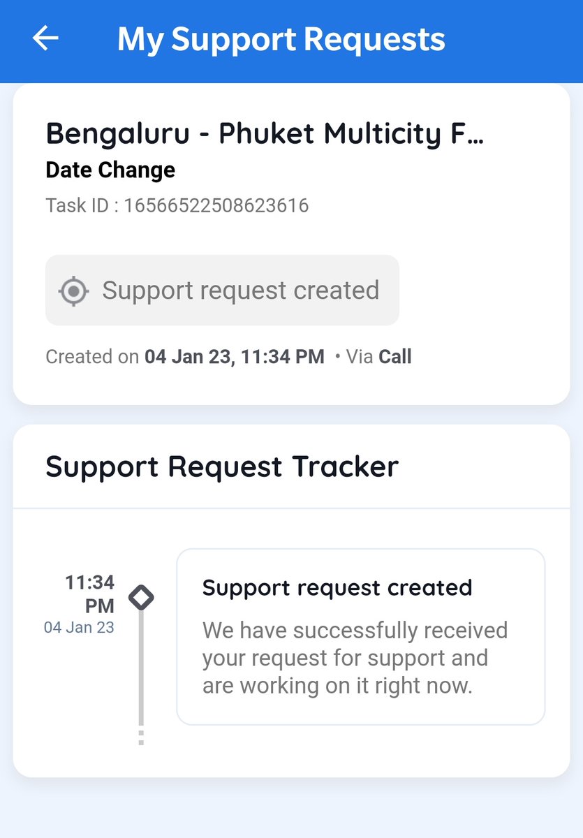 sandeepjs2's tweet photo. @GoibiboSupport I have booked to Thailand 3 mths back. Given the recent travel guidelines from GOI, we didn't foresee this development n request you to help in rescheduling the tickets to future dates. @airasia pls do facilitate this by being considerative of current situation. https://t.co/FxFXo945LA