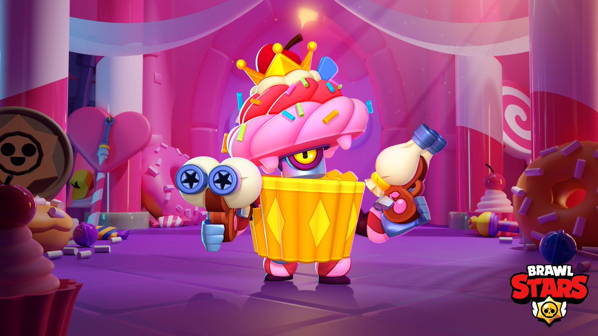 Armado com um saco de glacê ❄️
Regado em granulado ✨
Muito açúcar 🍬

🧁 Aqui está o Darryl Cupcake! 🧁

#TerraDosDoces 🍭