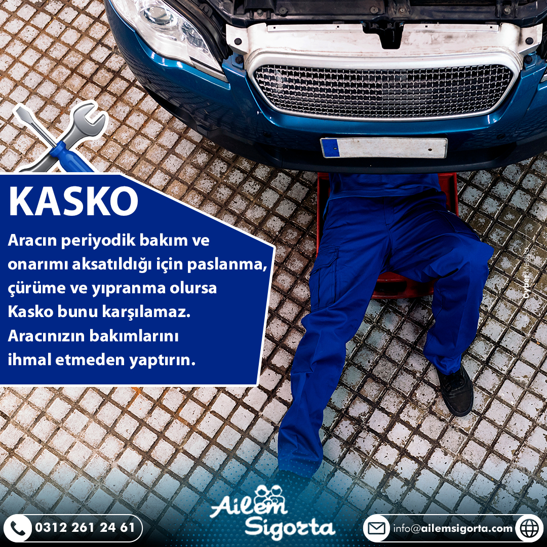 Kasko sigortası korur!