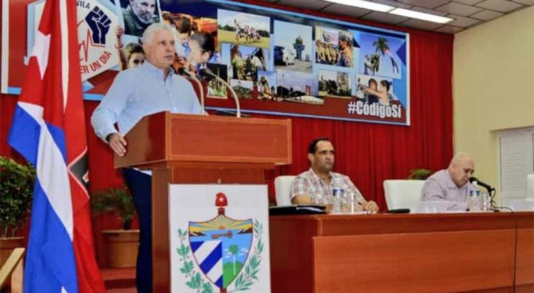 cubacooperaven's tweet photo. El presidente de Cuba, Miguel Díaz-Canel, aseguró que la nación caribeña sí puede superar la crisis que atraviesa.

#CubaPorLaVida
#Cuba
#HéroesDeLaSalud
#JuntarYVencer #CubaCoopera #60AñosSalvandoVidas https://t.co/vUy9JtF2L5