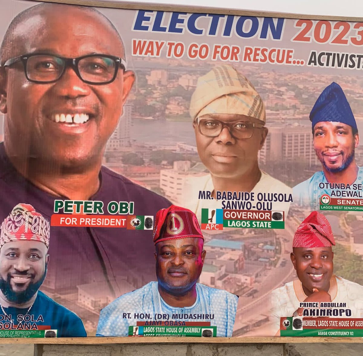 Jack_ng01's tweet photo. Lolz 😂😂😂😂😂😂

So this people no fit use Agbado Master win elections for even Lagos too??

Well, their eyes go soon clear 🤣🤣 https://t.co/pv9g3qBADe
