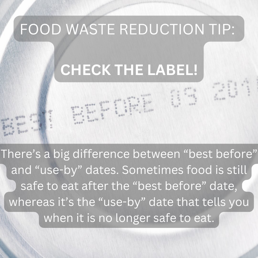 transvertotech's tweet photo. You can easily reduce food waste by just looking at the labels! 

Most "best before" dates simply indicate peak freshness, not necessarily that the food has "expired". 

Try to arrange your fridge and pantry accordingly!

#foodwastereduction #FoodTipFriday #sustainability https://t.co/X6BaLA57jm