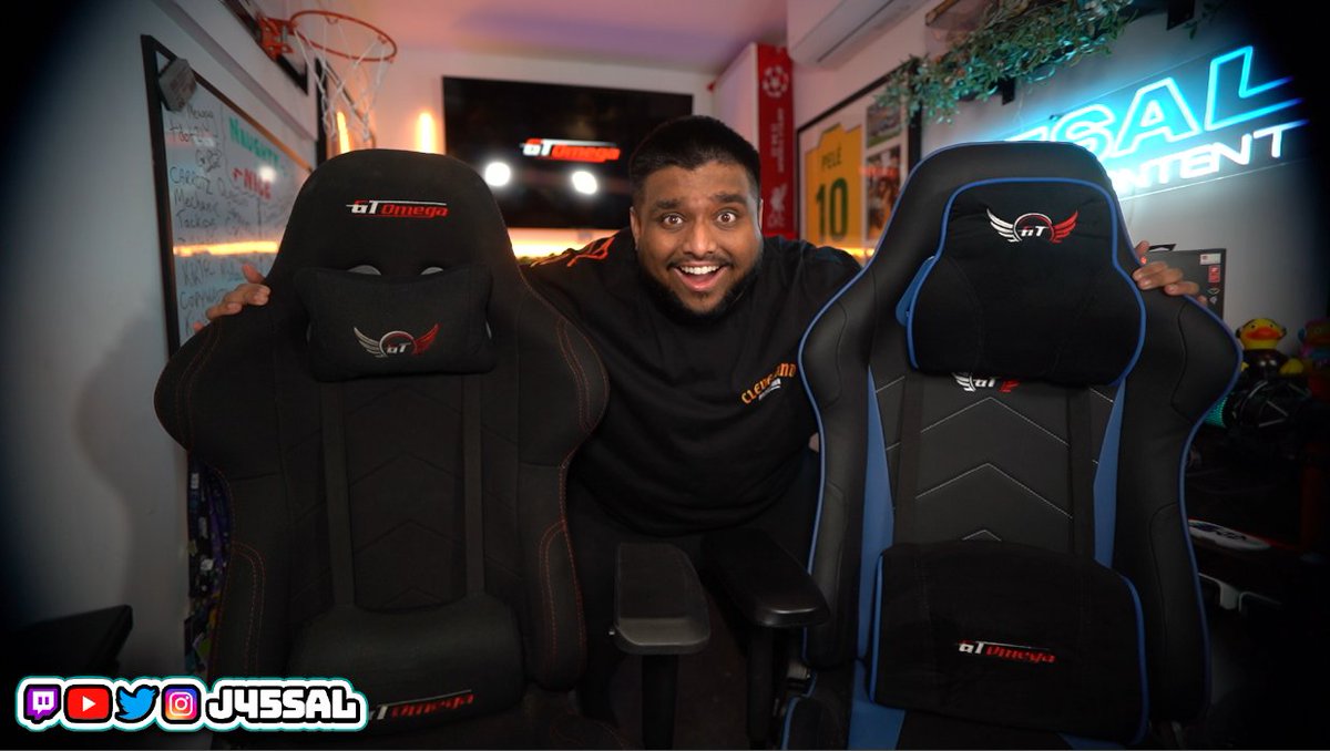 j45sall's tweet image. Thanks to our friends over at @GTOmegaRacing, we are doing a BIRTHDAY GIVEAWAY 🎉

I&apos;m giving away 1 x PRO SERIES GT Omega Chair 🦼

To Enter:
✅ Follow @jassalashley / @GTOmegaRacing 
✅ LIKE + RETWEET
✅ TAG 1 FRIEND

[Ends 14th Jan, winner announced LIVE on Stream] 

#Giveaway