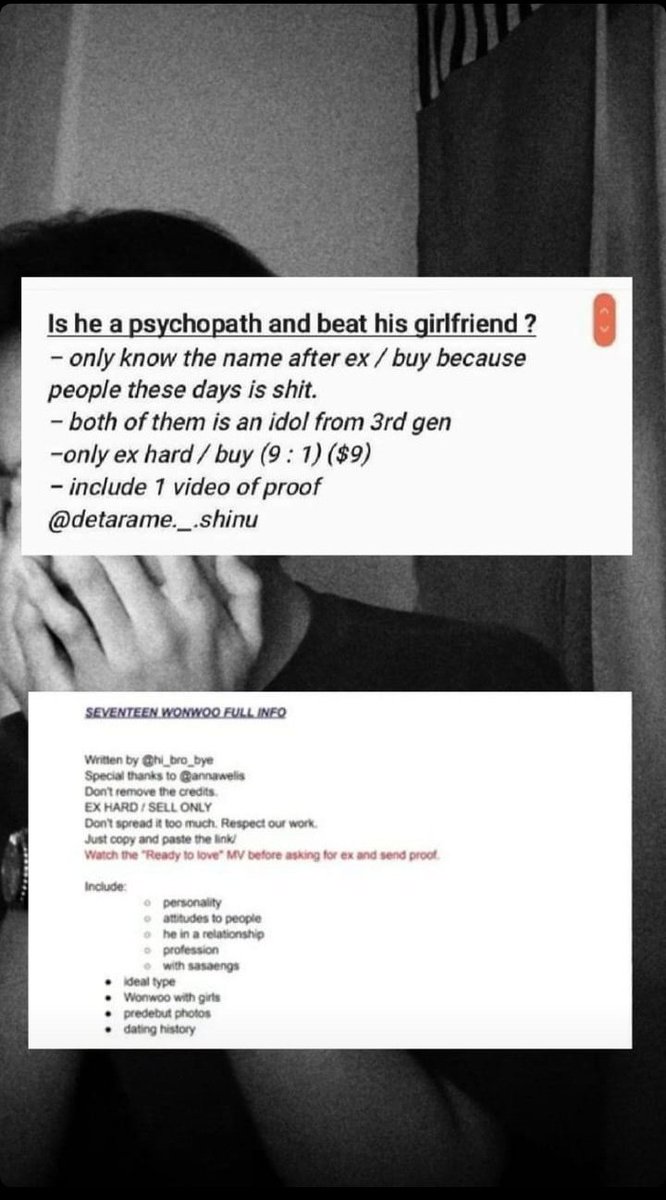 darkdrowxx's tweet photo. if you want this info, let's ex/sell with meee

#sasaengsell #sasaenginfo #sasaeng #sasaengleak #사생 #sell #ex #info #ssng #saseng #sasaengnct #sasaengfans #sasaengfan #sasaengleaks #sasaengkpop #sasaengexo #sasaengnumbers https://t.co/tPJYWNvEBE