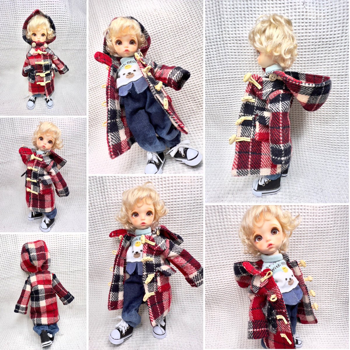 Plus1doll's tweet photo. Imda30フリー作品
ハリスツイードのダッフルコート✨
Instagramに掲載したら、すぐに売れてしまった😳
ハリスツイード人気なの⁉️
またダッフル作ろう🎶
ハリスツイードは高いから買わないけど🙄
#Imda #Imda30 #Imdacoco #Imda服 #ドール服 #ドールダッフルコート #ハリスツイード https://t.co/HiixB7XbzS