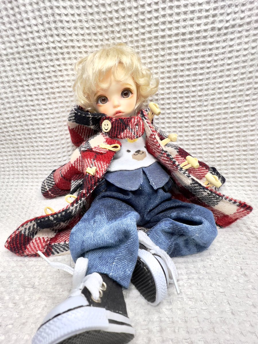Plus1doll's tweet photo. Imda30フリー作品
ハリスツイードのダッフルコート✨
Instagramに掲載したら、すぐに売れてしまった😳
ハリスツイード人気なの⁉️
またダッフル作ろう🎶
ハリスツイードは高いから買わないけど🙄
#Imda #Imda30 #Imdacoco #Imda服 #ドール服 #ドールダッフルコート #ハリスツイード https://t.co/HiixB7XbzS