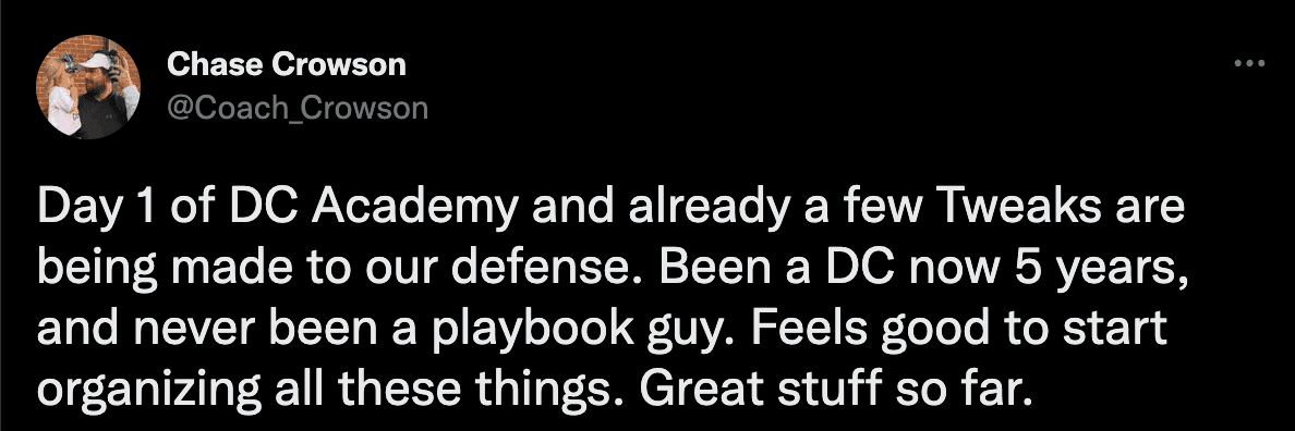 Coach Kenny Simpson tweet media