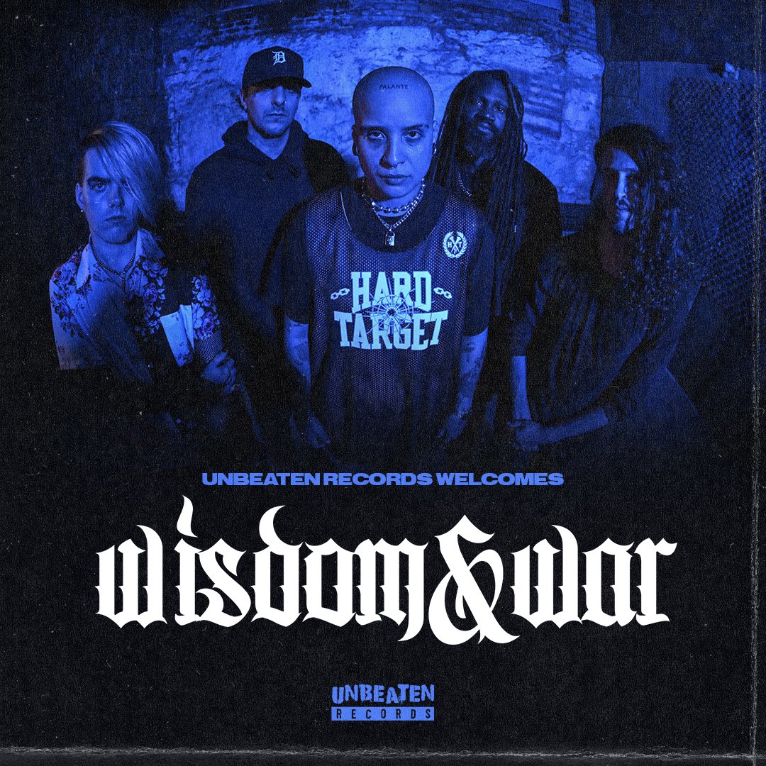 NEW Wisdom &amp; War EP is OUT everywhere you listen to music via Unbeaten Records! Go stream that shit and tell ya friends